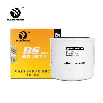 Φίλτρο 80mm OD P550422 πετρελαίου εκσκαφέων Yanmar μηχανών diesel