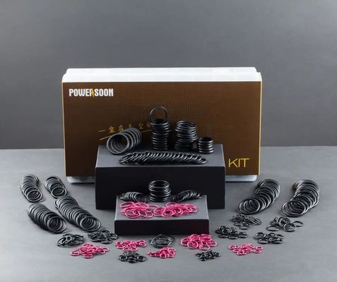 Μαύρο λαστιχένιο Ο σφραγίζοντας δαχτυλίδι 3.5mm 1.78mm 1.9mm Dia εκσκαφέων